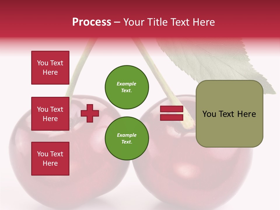 Cherry Food Perfect PowerPoint Template