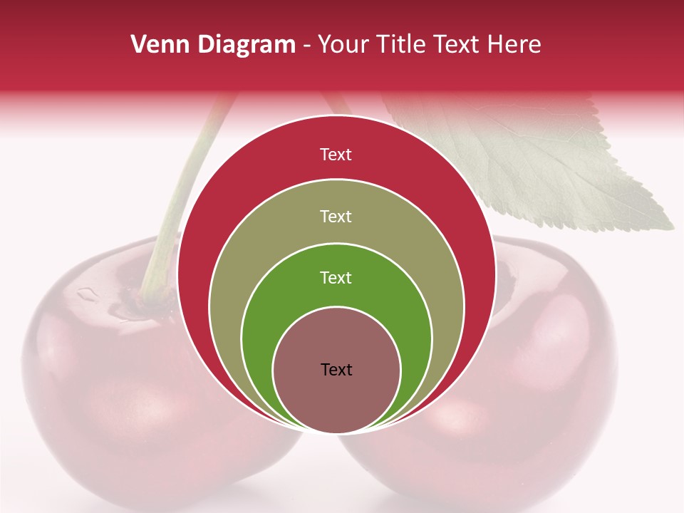 Cherry Food Perfect PowerPoint Template