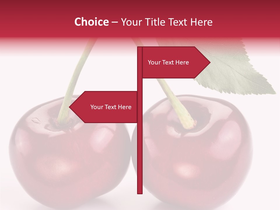 Cherry Food Perfect PowerPoint Template