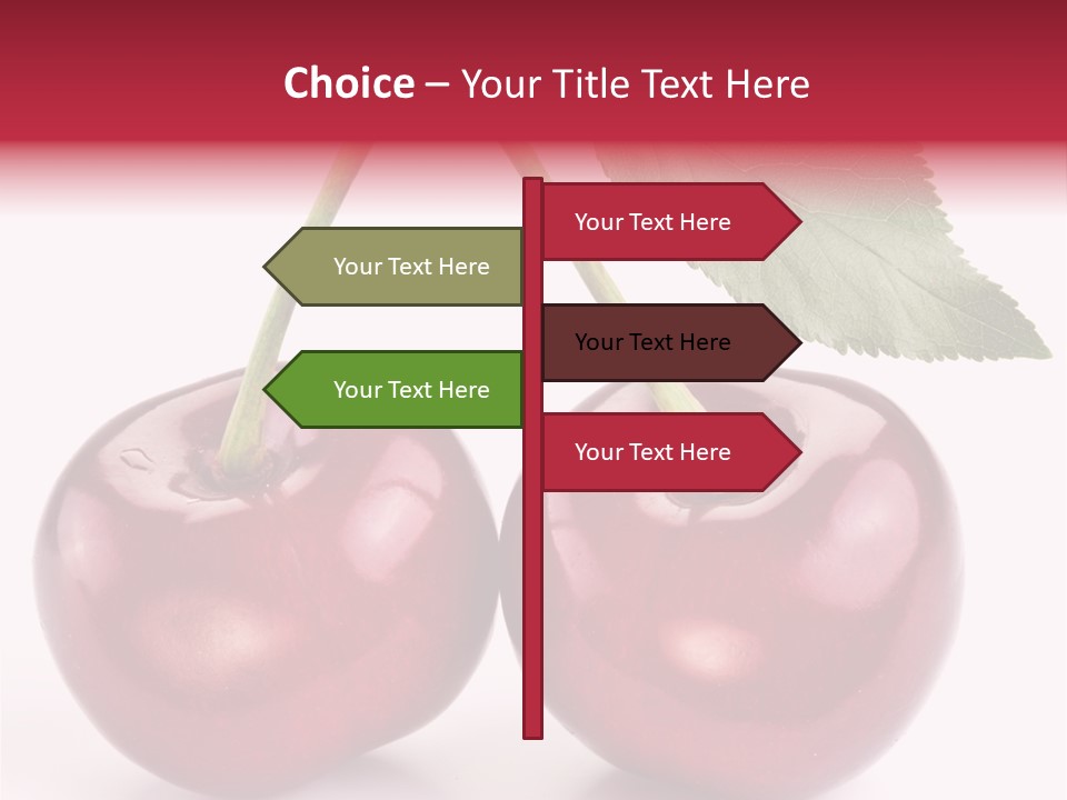 Cherry Food Perfect PowerPoint Template