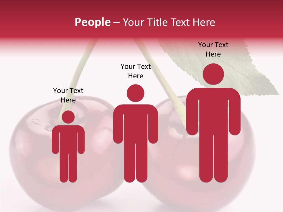 Cherry Food Perfect PowerPoint Template