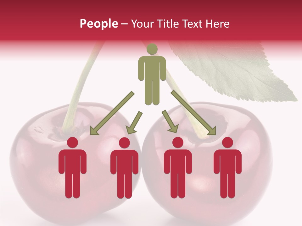 Cherry Food Perfect PowerPoint Template