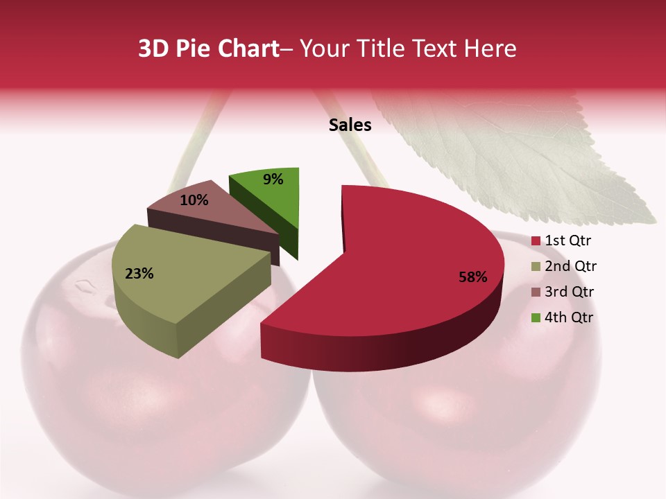 Cherry Food Perfect PowerPoint Template