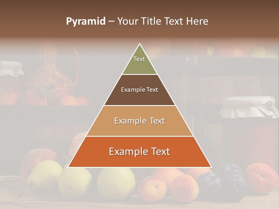 Melon Fruit Still Life PowerPoint Template