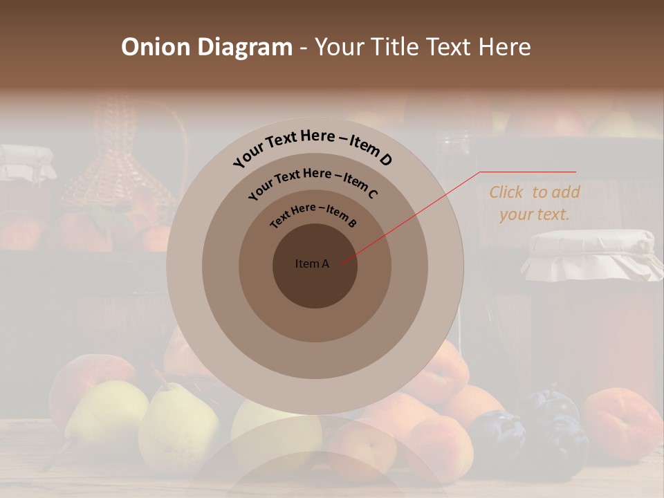 Melon Fruit Still Life PowerPoint Template