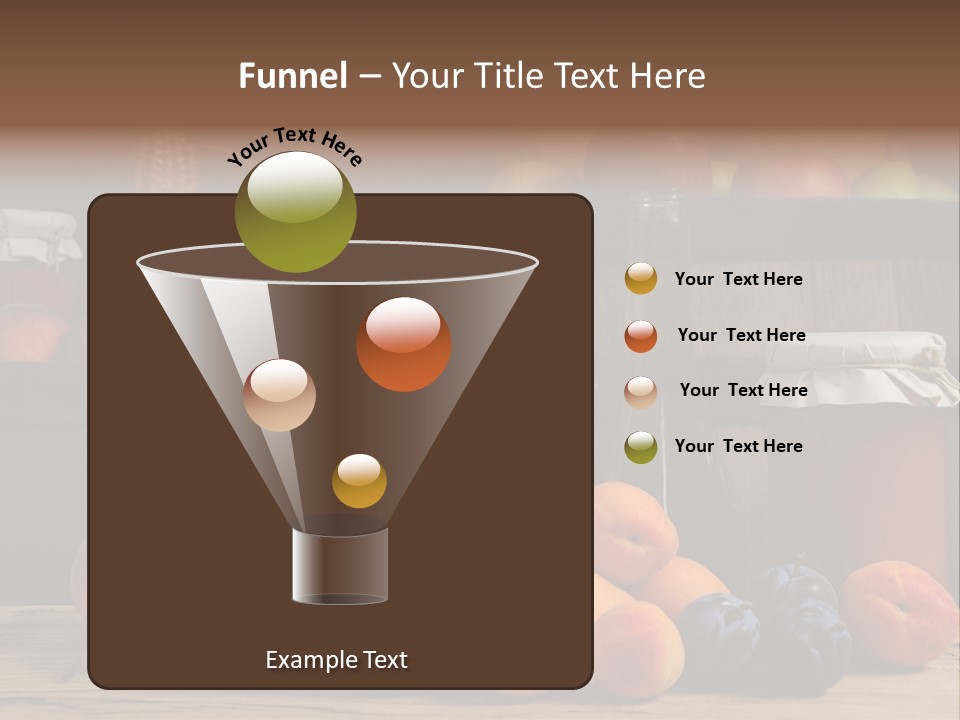 Melon Fruit Still Life PowerPoint Template