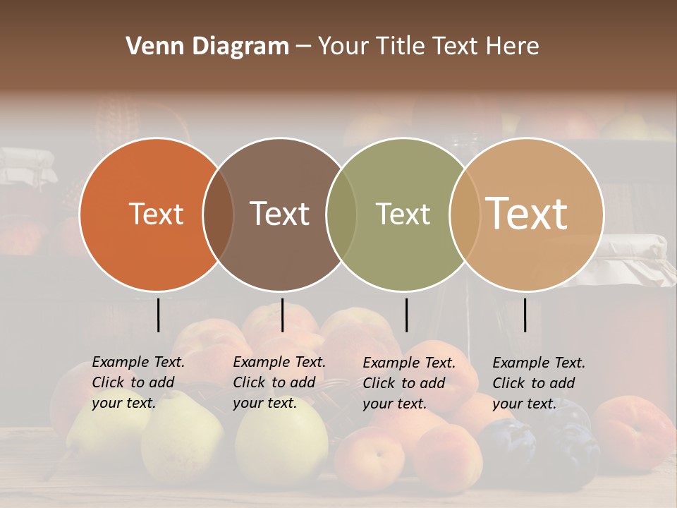 Melon Fruit Still Life PowerPoint Template