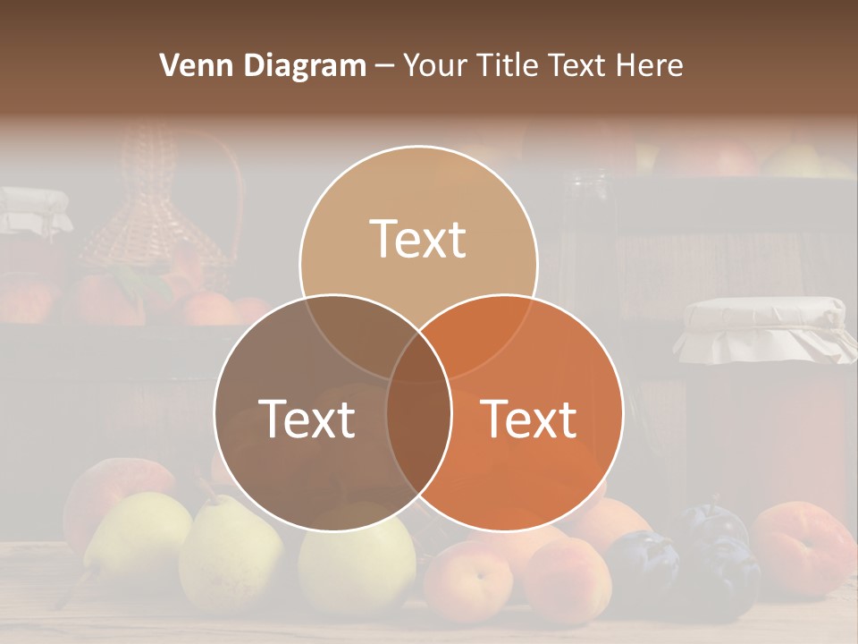 Melon Fruit Still Life PowerPoint Template