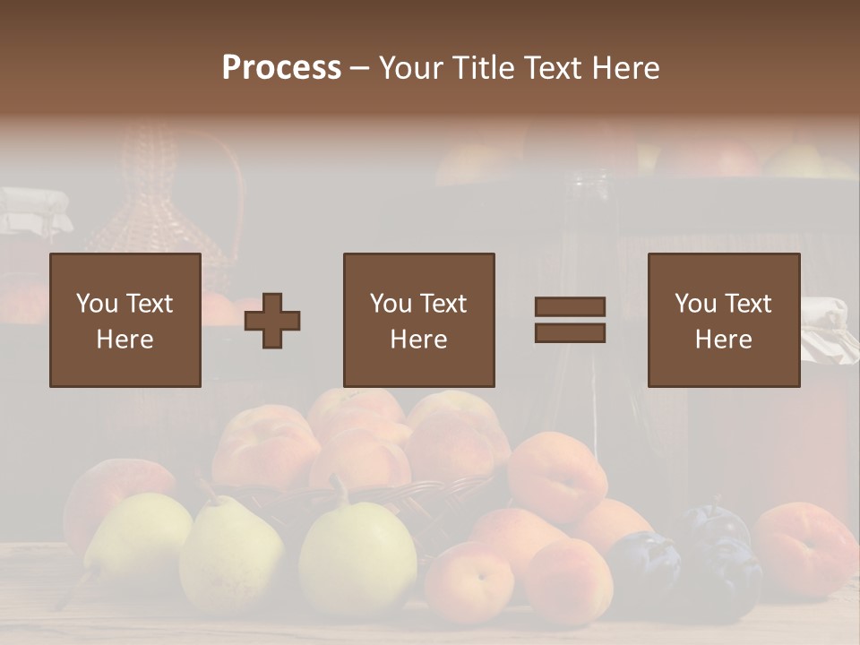 Melon Fruit Still Life PowerPoint Template