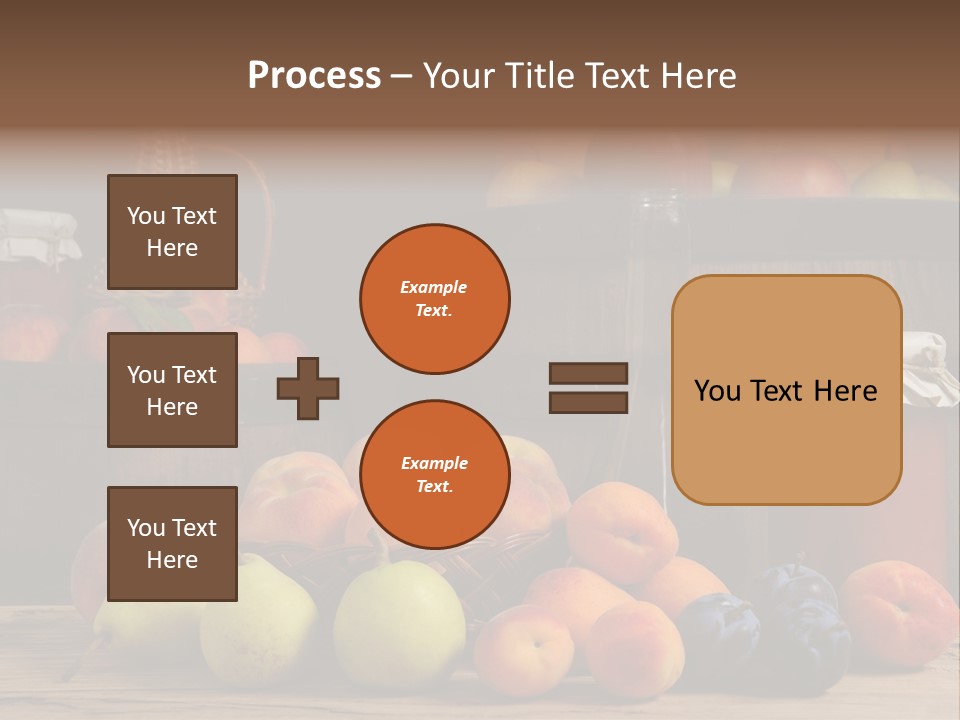 Melon Fruit Still Life PowerPoint Template
