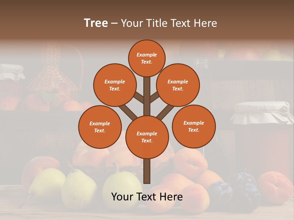 Melon Fruit Still Life PowerPoint Template
