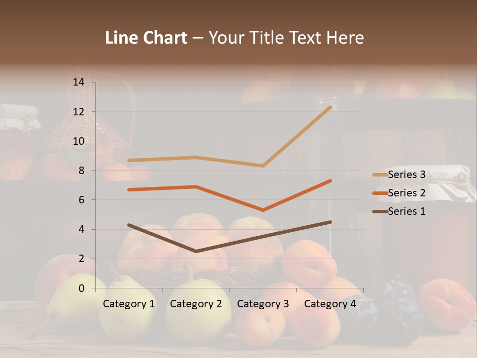 Melon Fruit Still Life PowerPoint Template