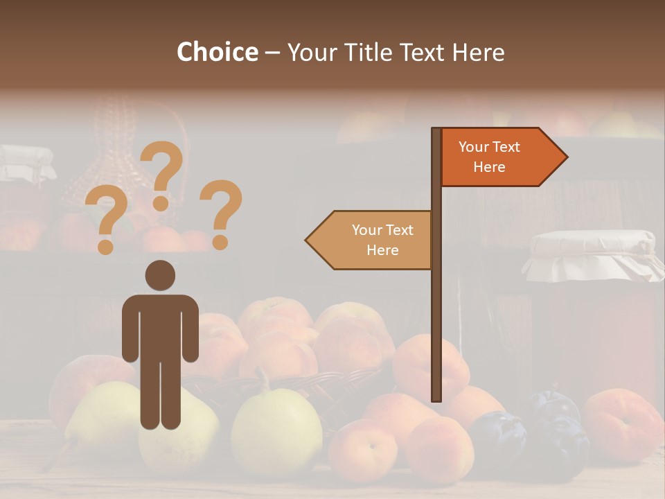 Melon Fruit Still Life PowerPoint Template