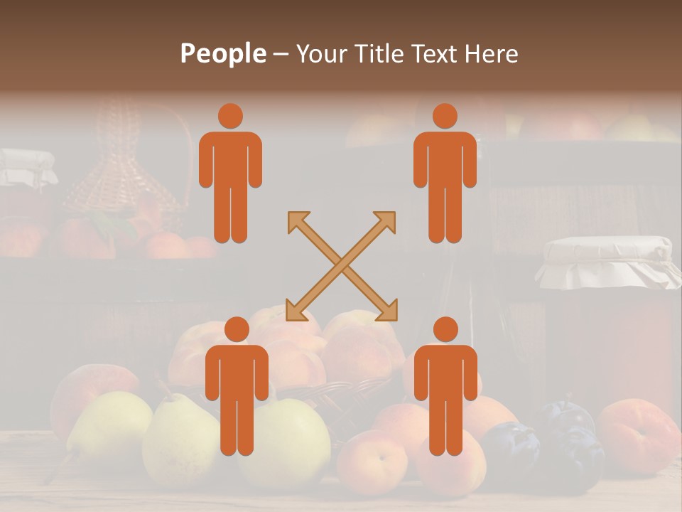 Melon Fruit Still Life PowerPoint Template