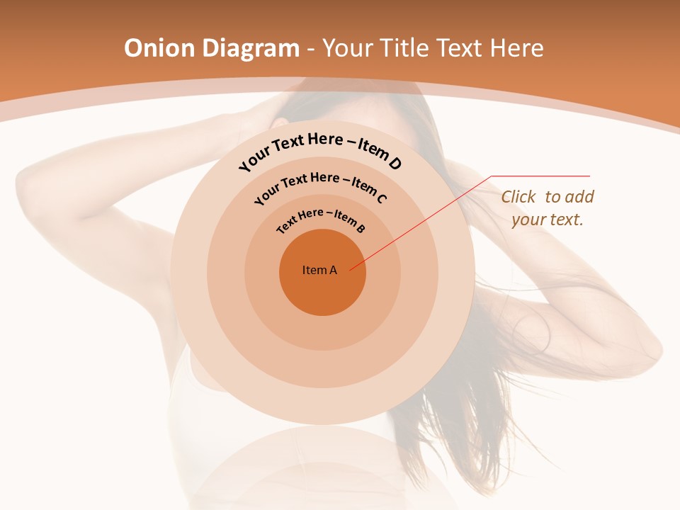 Sexy Earphones Mixed PowerPoint Template