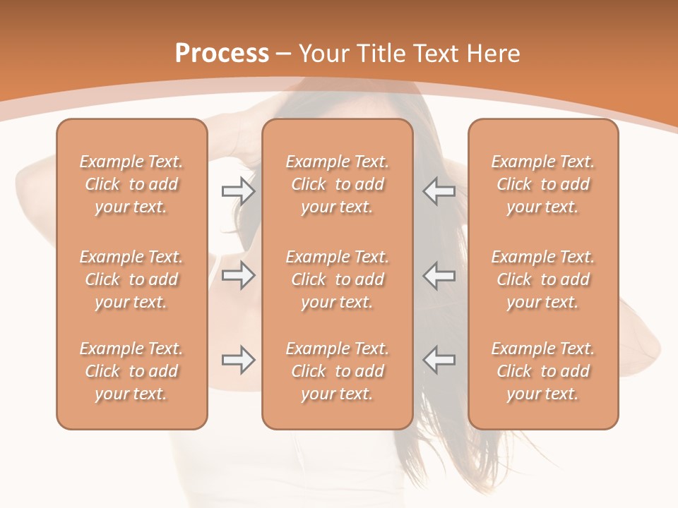 Sexy Earphones Mixed PowerPoint Template