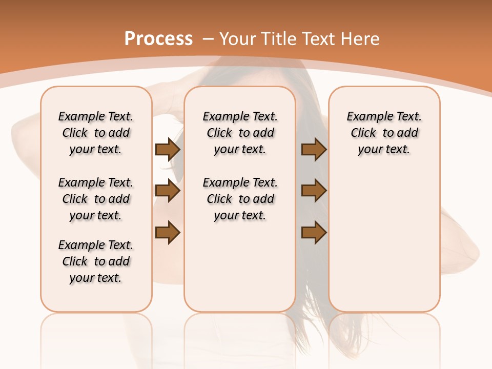Sexy Earphones Mixed PowerPoint Template
