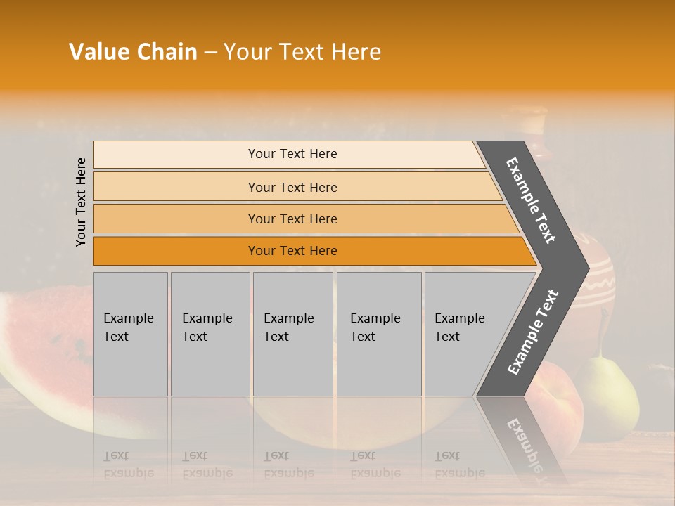 Wood Seeds Food PowerPoint Template