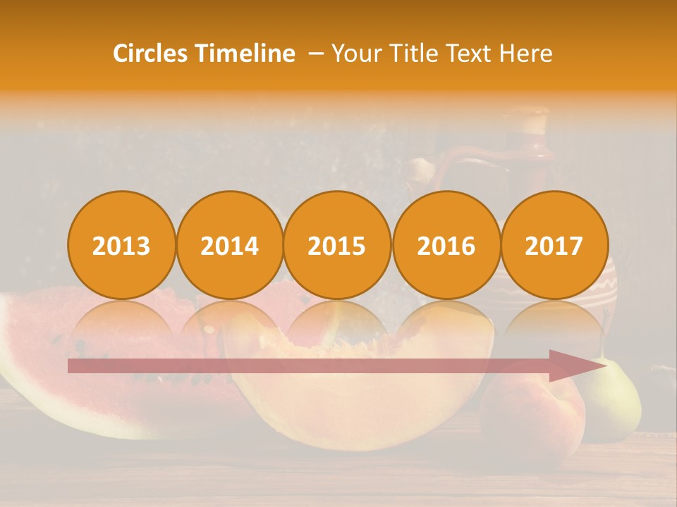 Wood Seeds Food PowerPoint Template