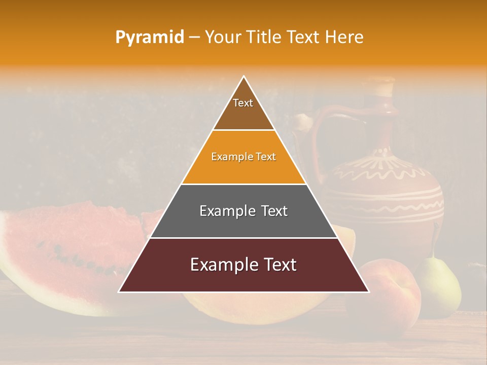 Wood Seeds Food PowerPoint Template