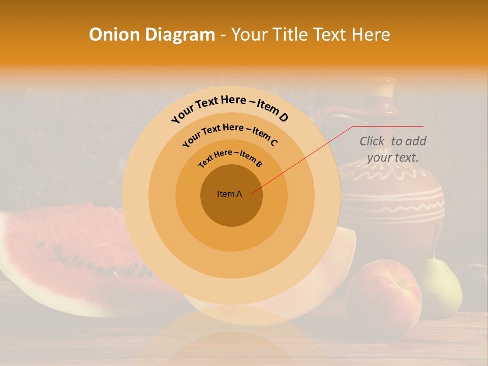 Wood Seeds Food PowerPoint Template