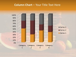 Wood Seeds Food PowerPoint Template