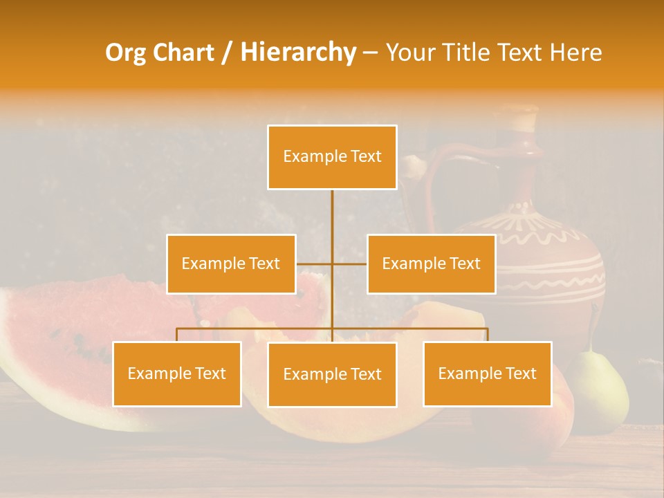 Wood Seeds Food PowerPoint Template