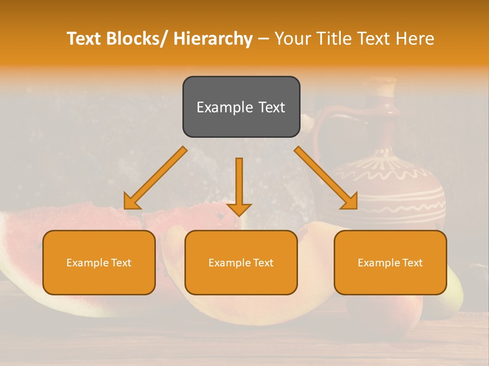 Wood Seeds Food PowerPoint Template