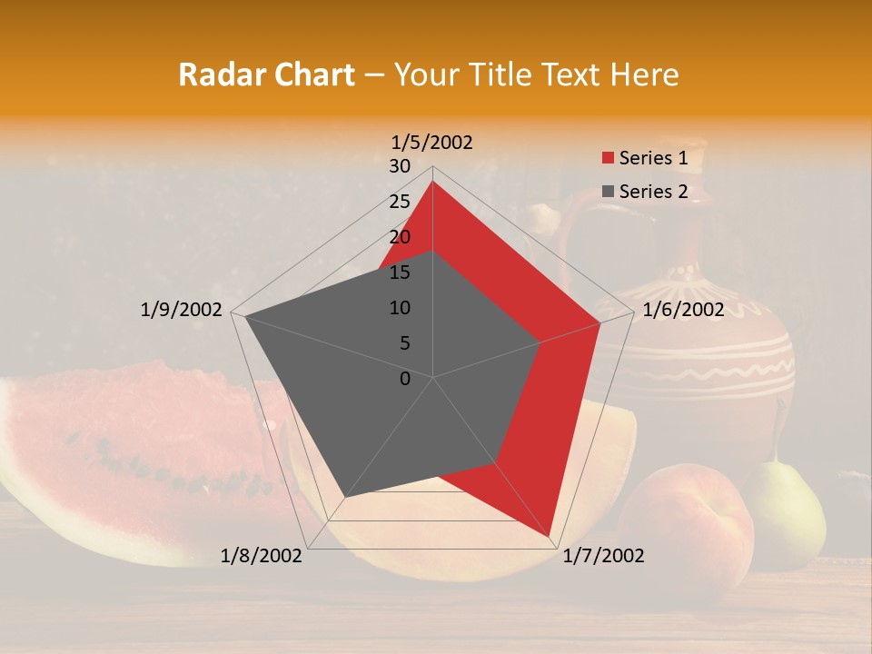 Wood Seeds Food PowerPoint Template