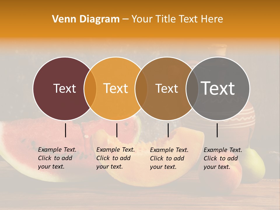 Wood Seeds Food PowerPoint Template