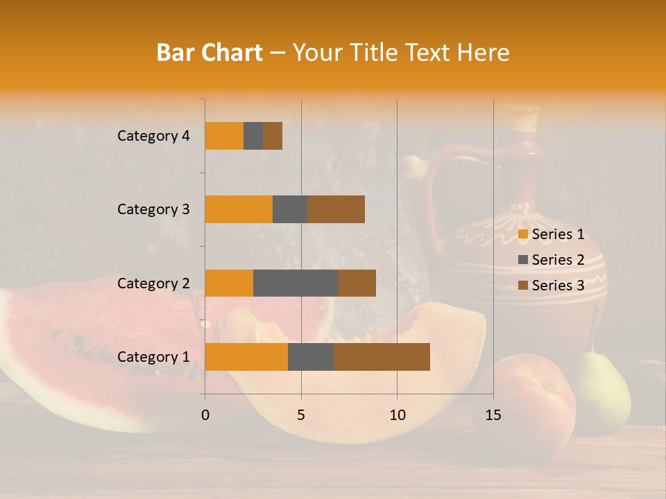 Wood Seeds Food PowerPoint Template