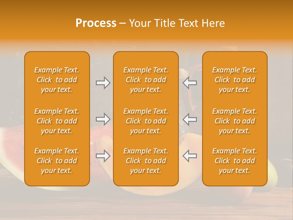 Wood Seeds Food PowerPoint Template