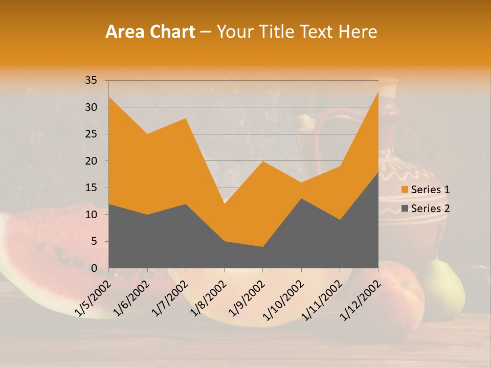 Wood Seeds Food PowerPoint Template