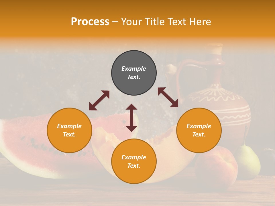 Wood Seeds Food PowerPoint Template