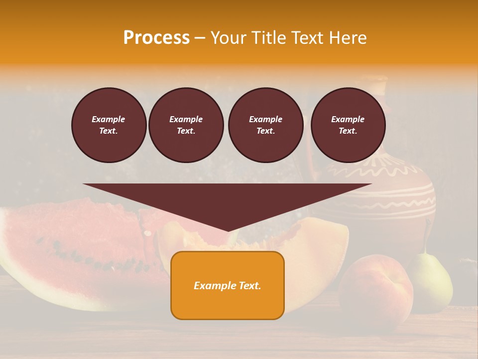 Wood Seeds Food PowerPoint Template
