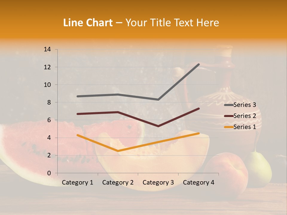 Wood Seeds Food PowerPoint Template