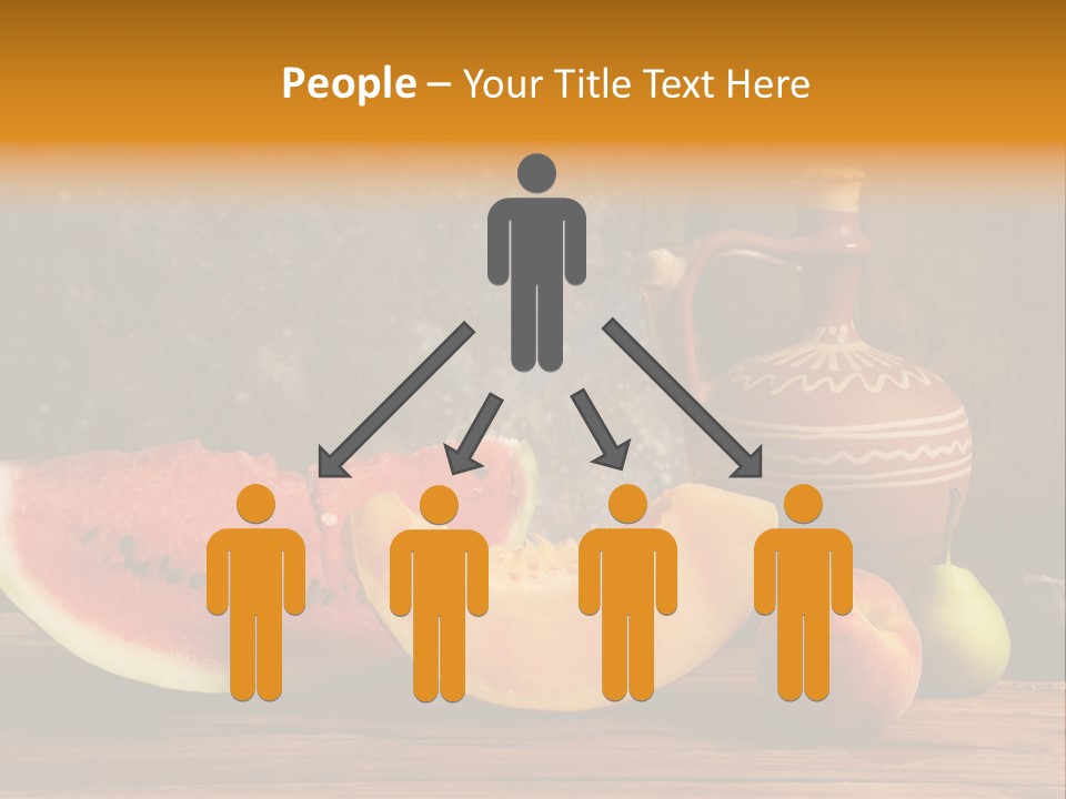 Wood Seeds Food PowerPoint Template