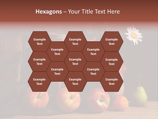 Food Fruit Flowers PowerPoint Template