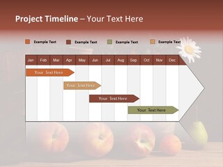 Food Fruit Flowers PowerPoint Template