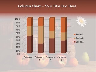 Food Fruit Flowers PowerPoint Template