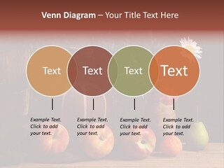 Food Fruit Flowers PowerPoint Template