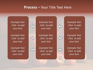 Food Fruit Flowers PowerPoint Template