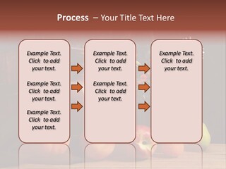 Food Fruit Flowers PowerPoint Template