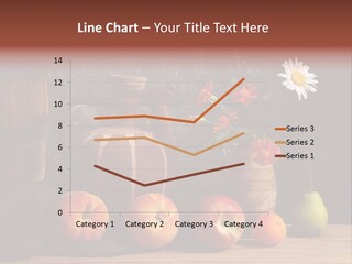 Food Fruit Flowers PowerPoint Template