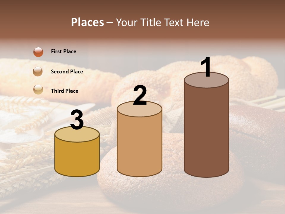 Bread Baking Round PowerPoint Template