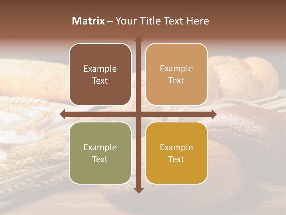 Bread Baking Round PowerPoint Template
