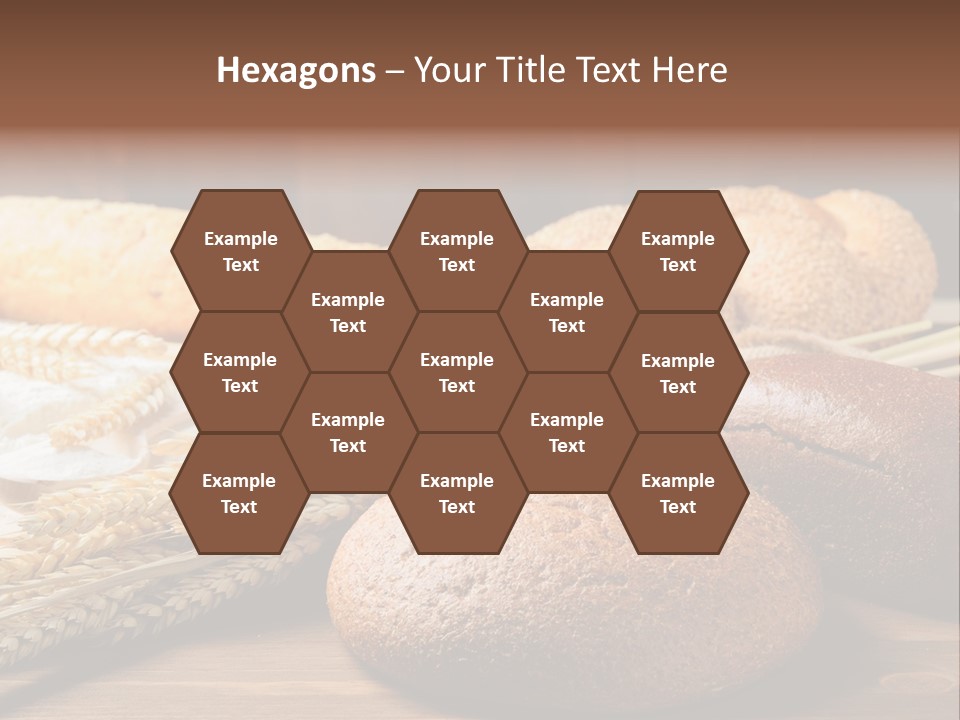 Bread Baking Round PowerPoint Template