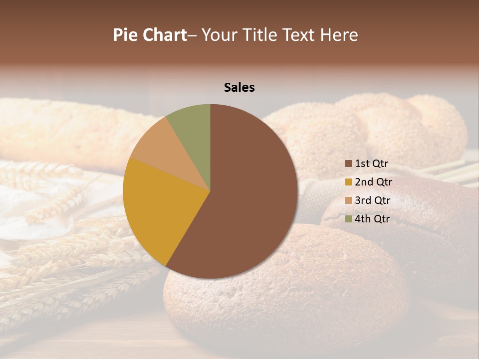 Bread Baking Round PowerPoint Template