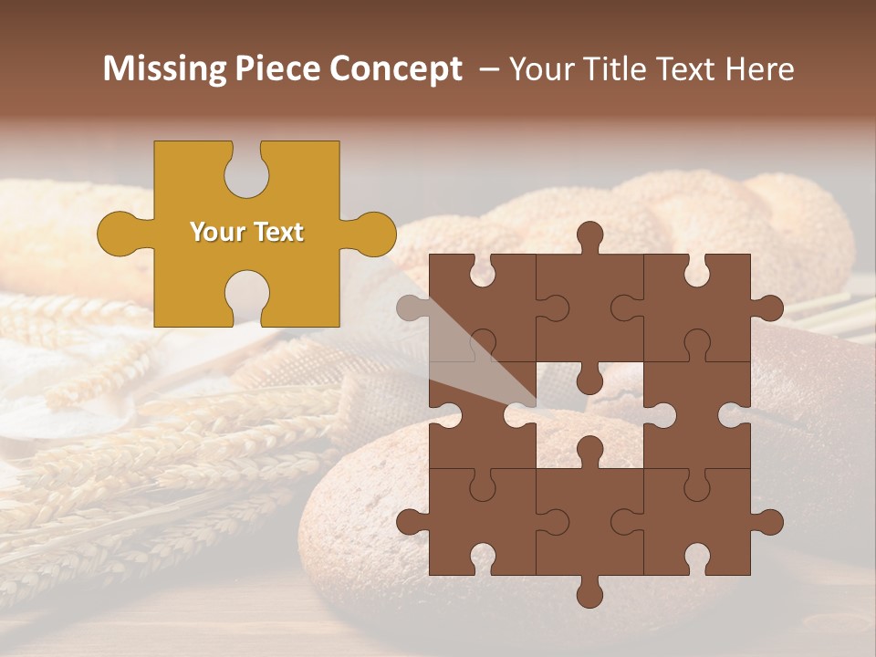 Bread Baking Round PowerPoint Template