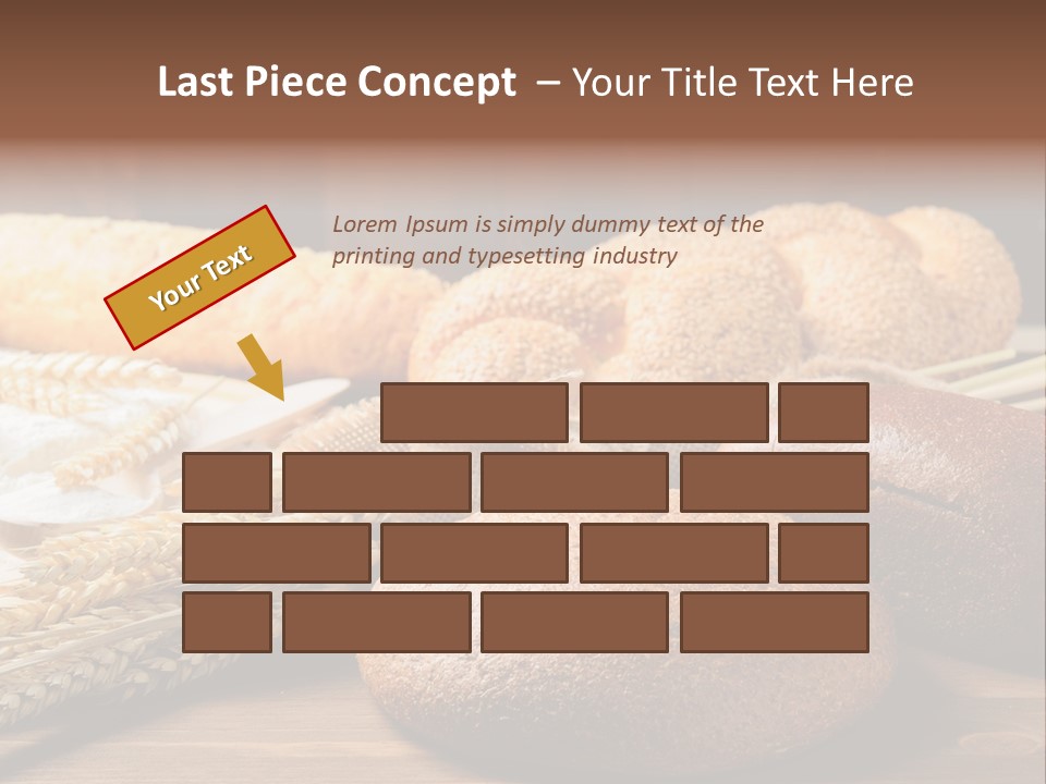 Bread Baking Round PowerPoint Template